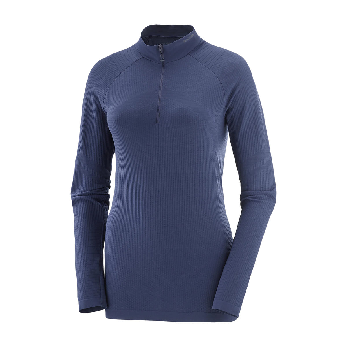 MAGLIA MANICA LUNGA 1/2 ZIP ESSENTIAL SEAMLESS DONNA