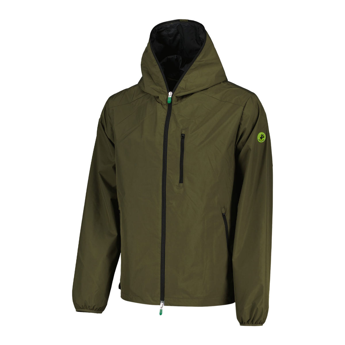 GIACCA CAPPUCCIO ZIP CONTRASTO DAVID