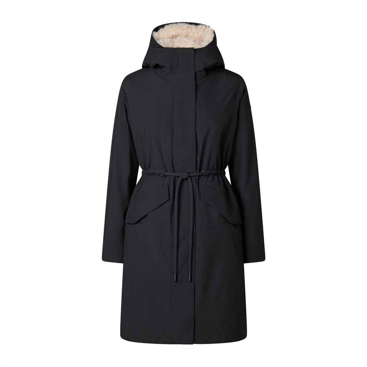 CAPPOTTO CON CAPPUCCIO E CINTURA NOELLE DONNA