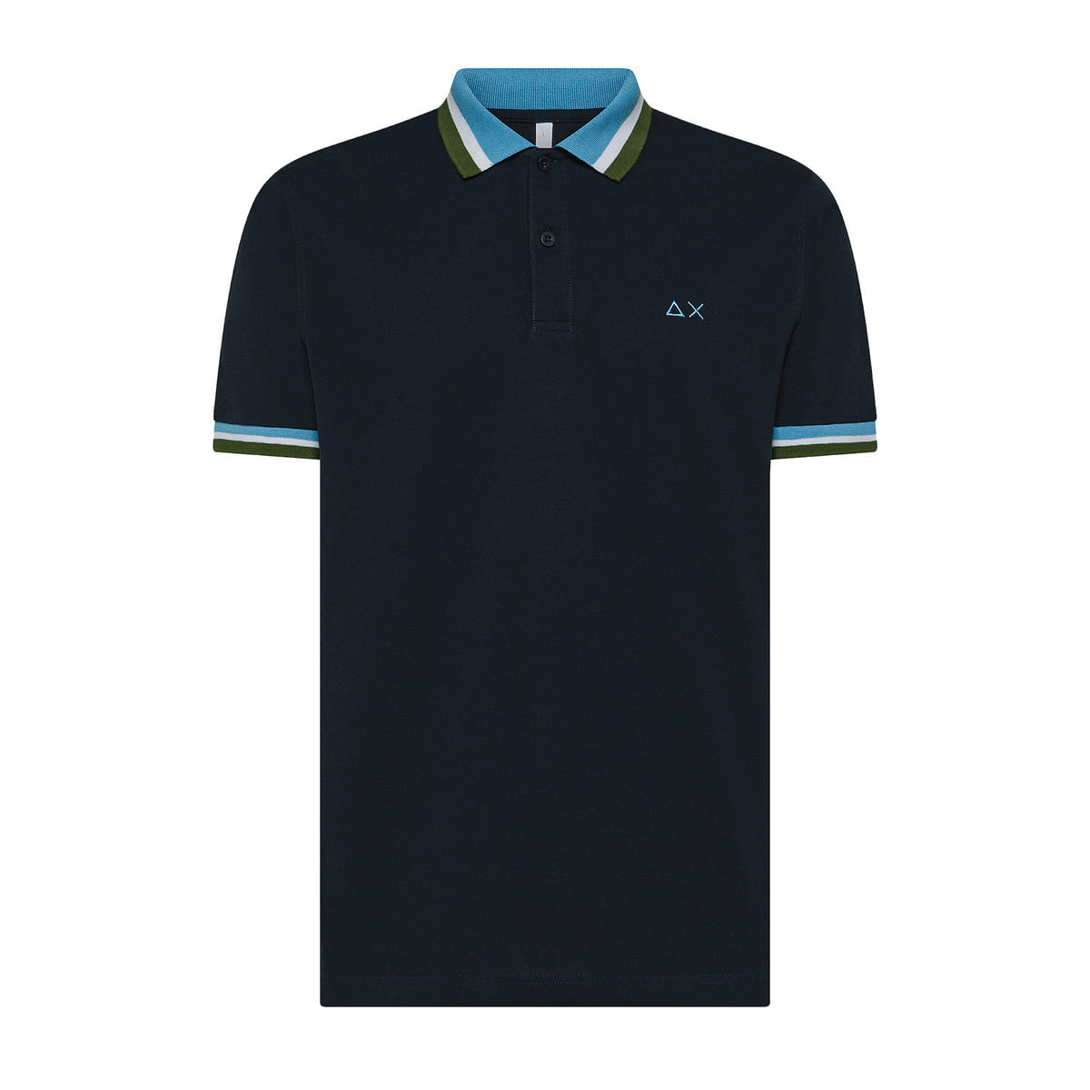 POLO COLLO MULTI STRIPES