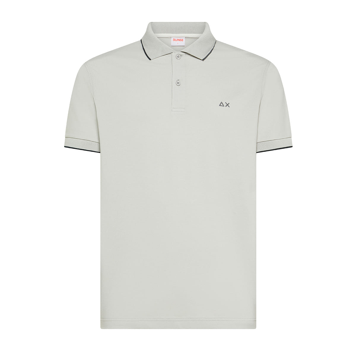 POLO CON PIPING