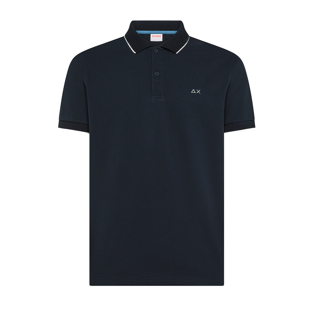 POLO CON PIPING