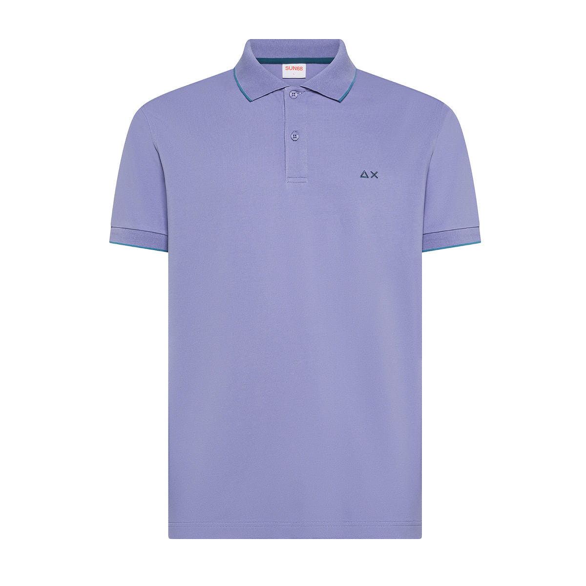 POLO CON PIPING