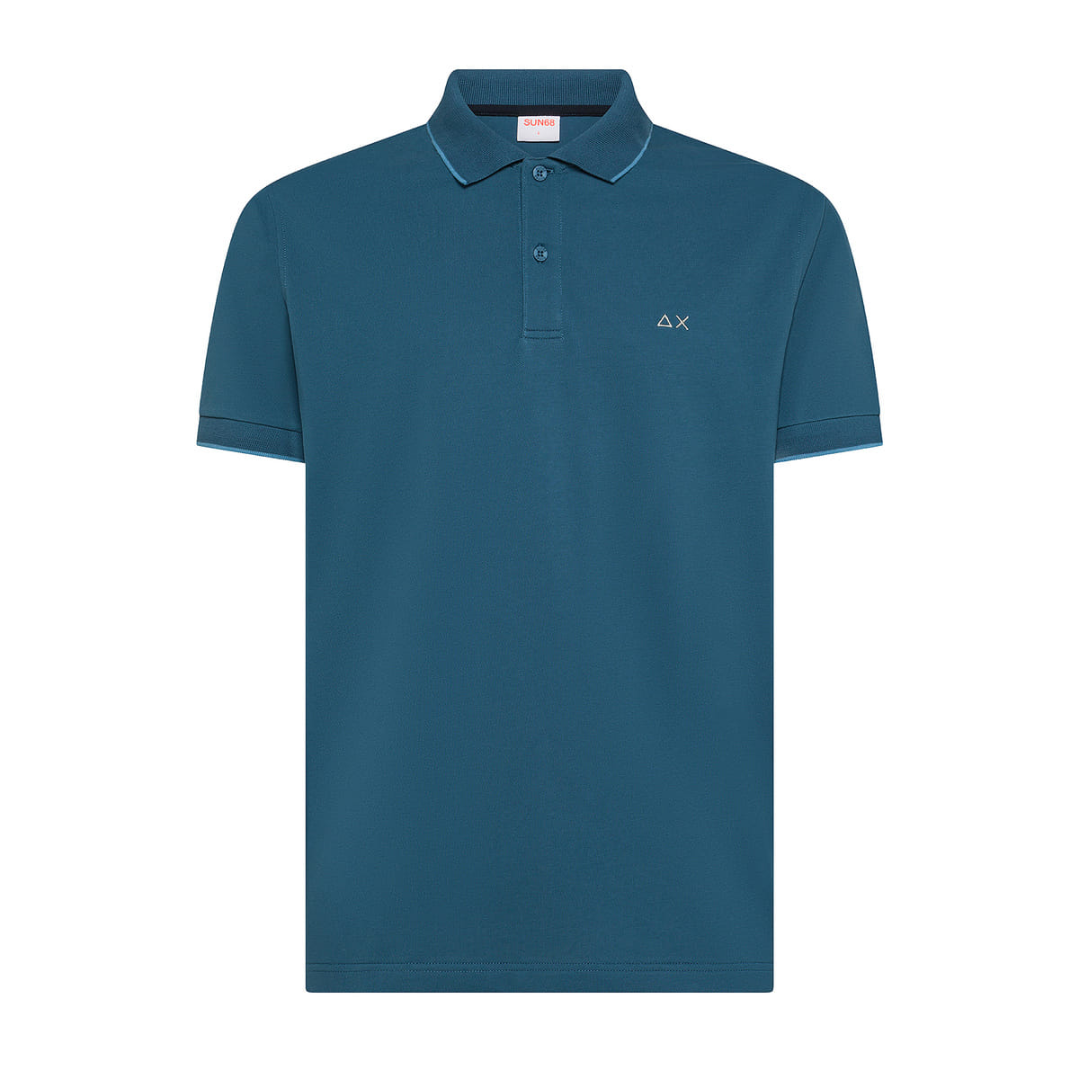 POLO CON PIPING