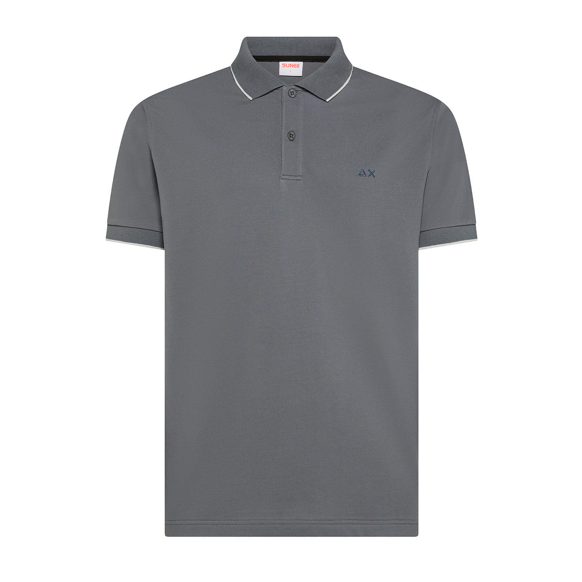 POLO CON PIPING