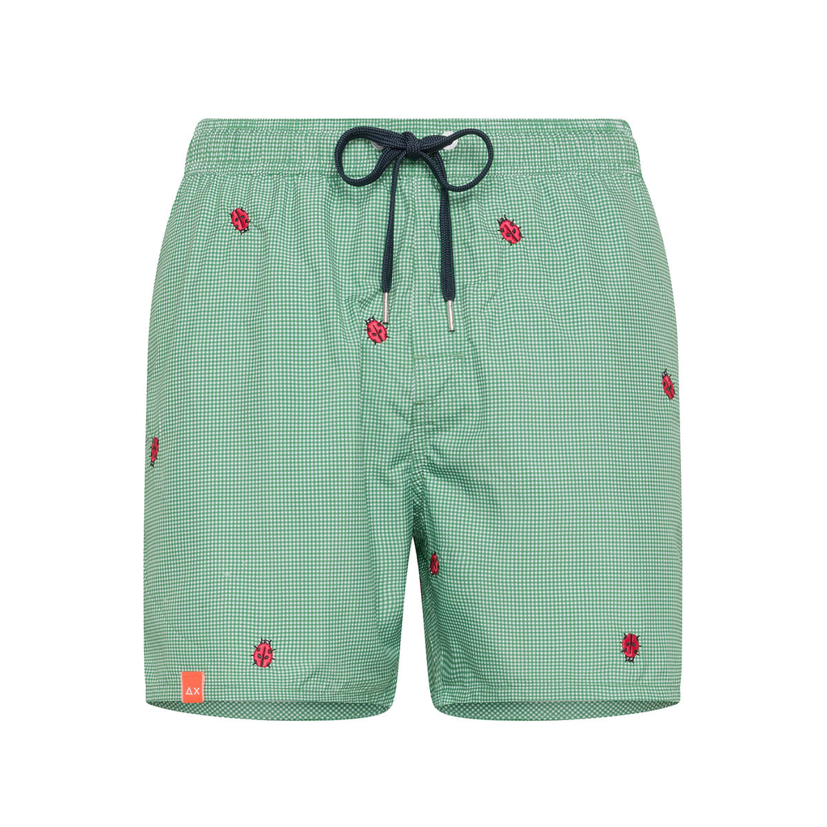 BOXER RICAMO ALL OVER SU VICHY