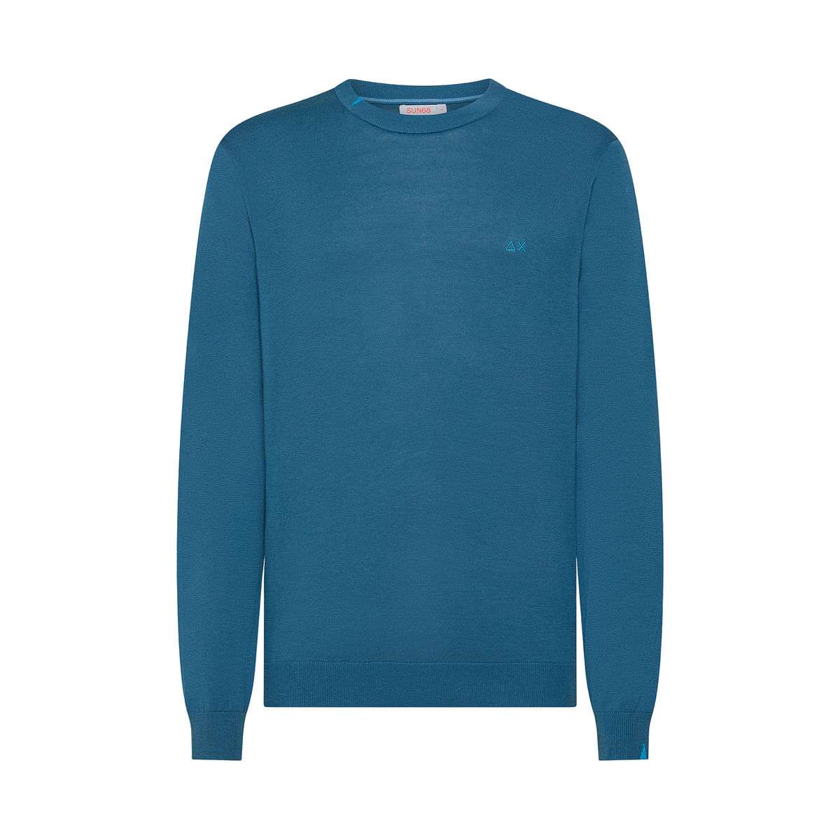 SUN 68 MAGLIONE GIROCOLLO IN COTONE 050868901_80 AVIO SCURO