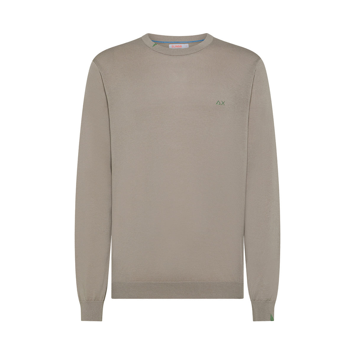 MAGLIONE GIROCOLLO IN COTONE
