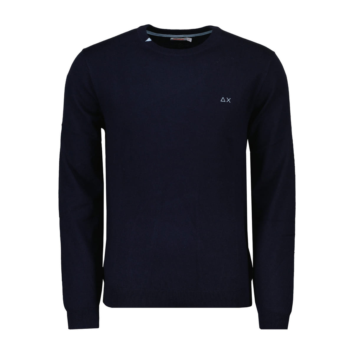 MAGLIONE GIROCOLLO IN COTONE E LANA