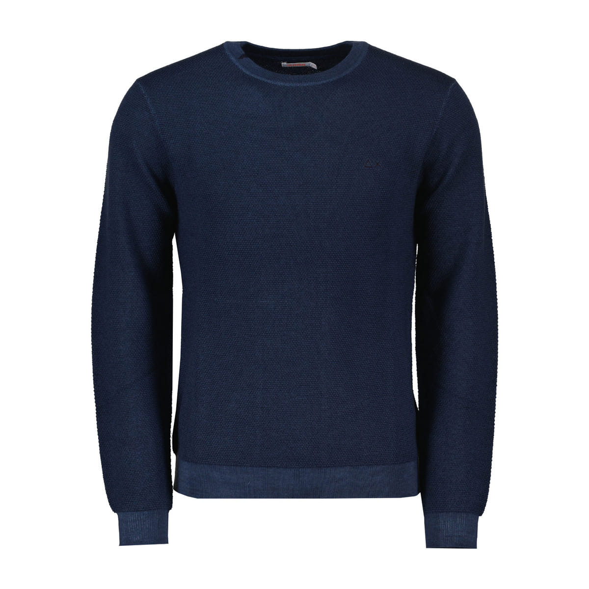 MAGLIONE GIROCOLLO IN LANA A GRANA DI RISO VINTAGE