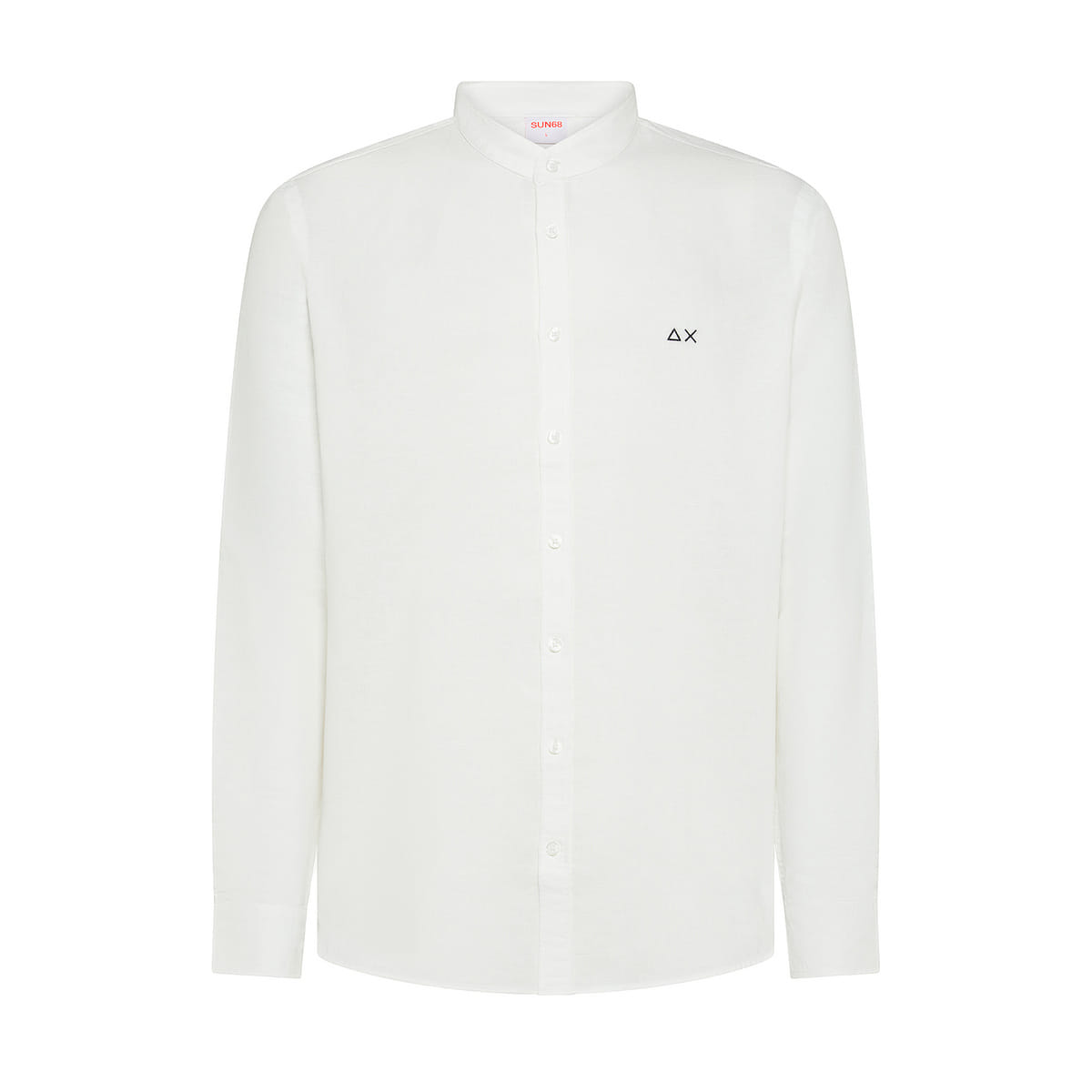 CAMICIA COLLO GURU  IN LINO COTONE