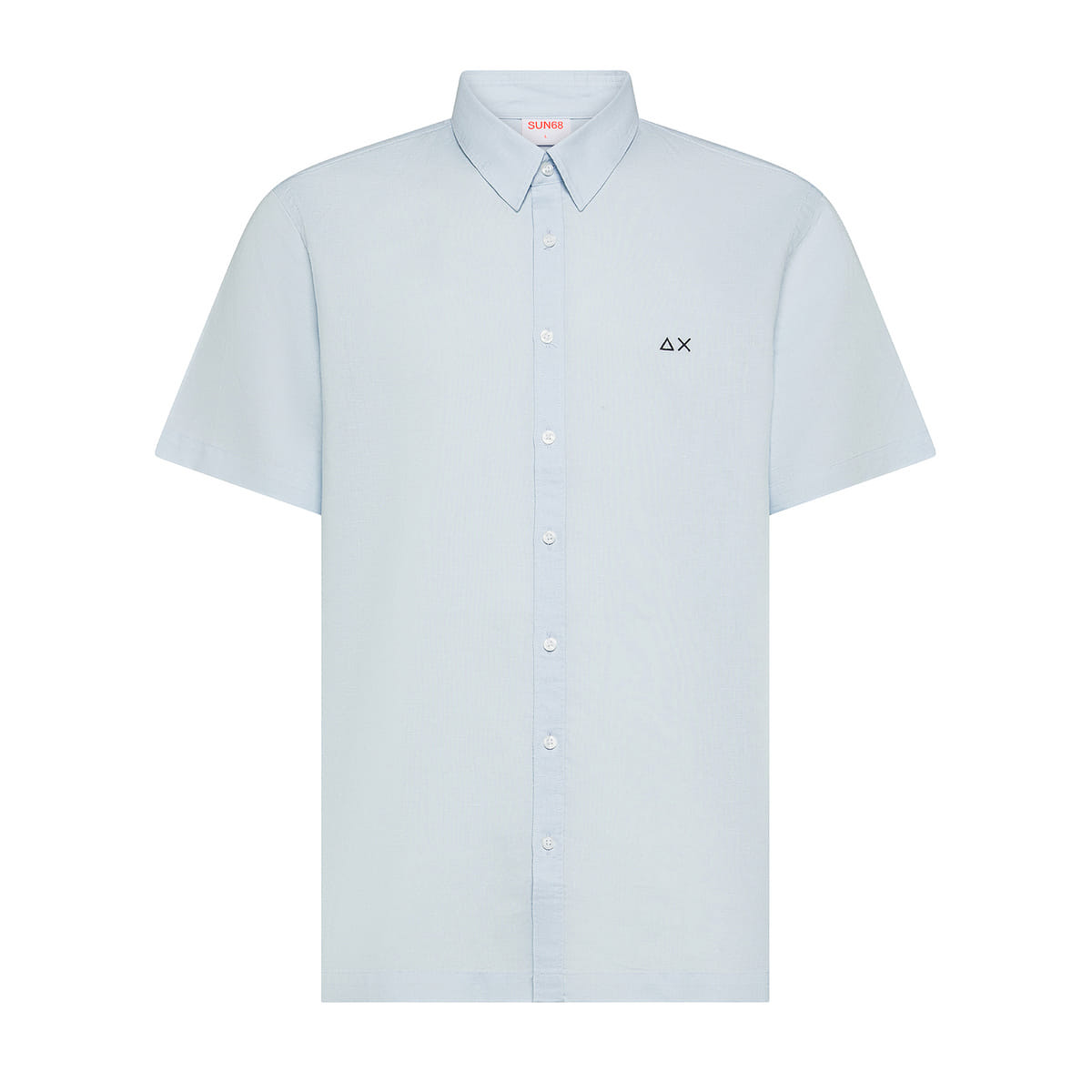 CAMICIA MC IN LINO COTONE