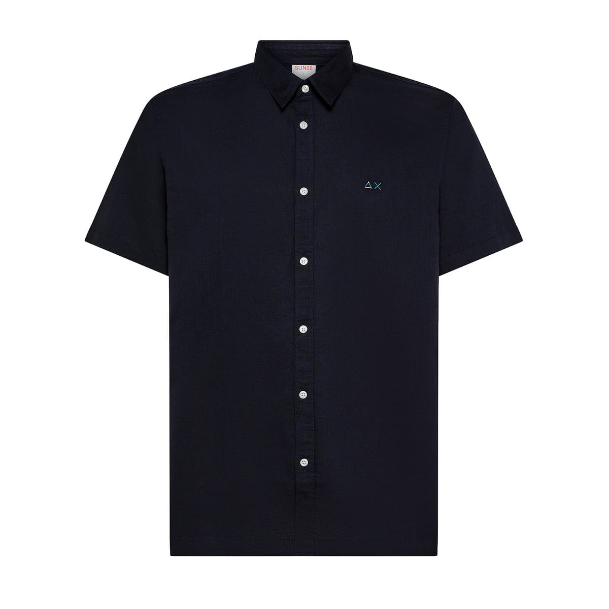 CAMICIA MC IN LINO COTONE