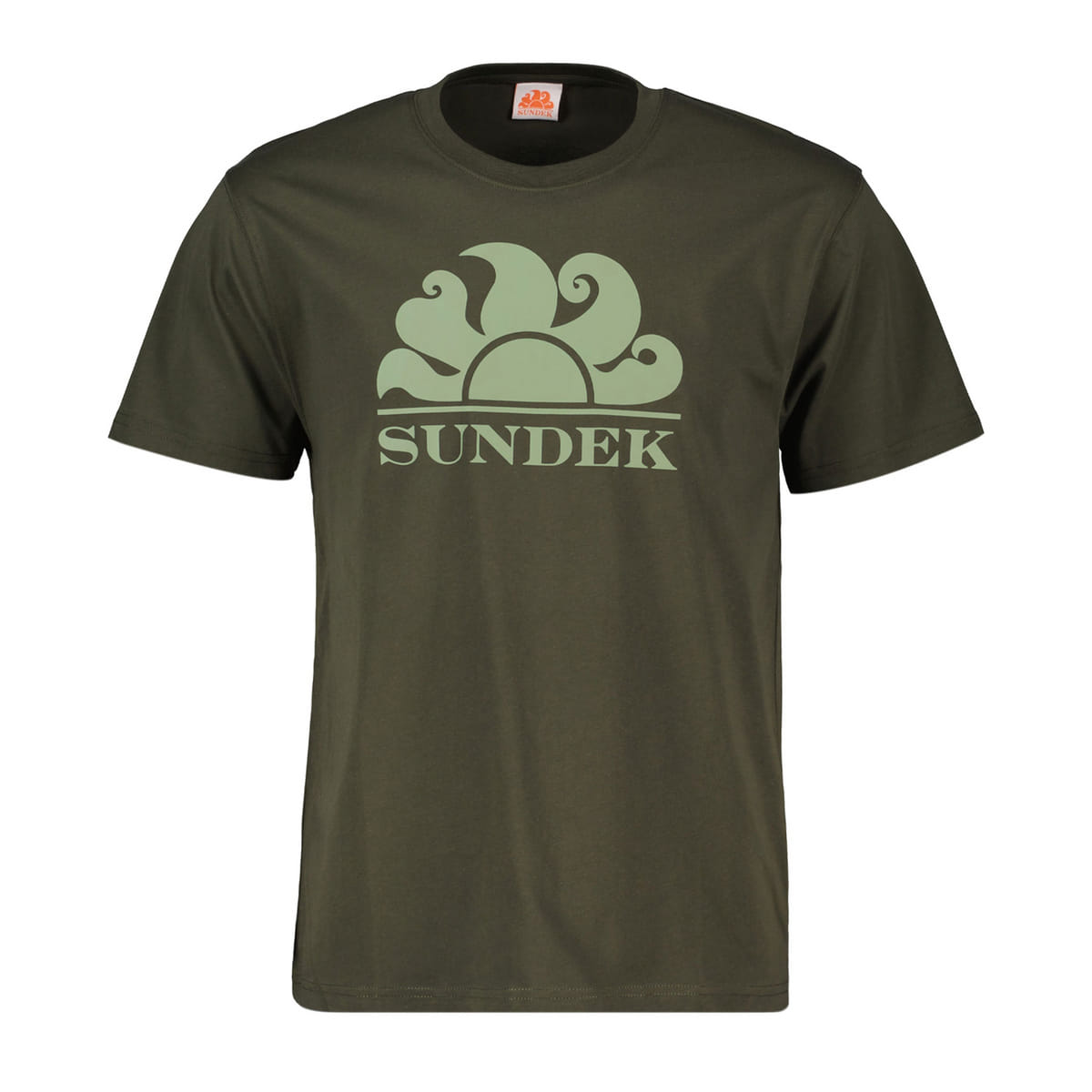 T-SHIRT LOGO A CONTRASTO