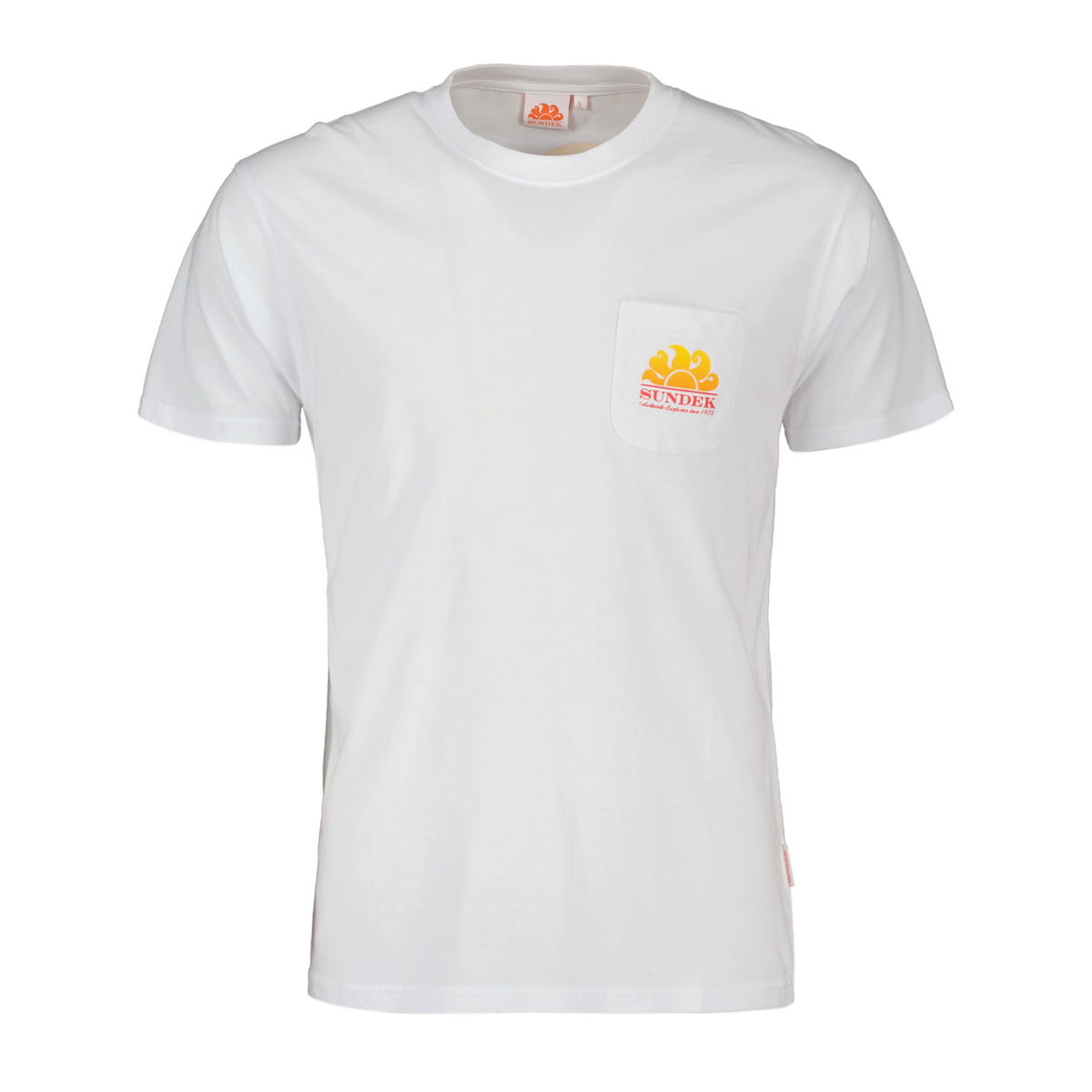T-SHIRT POCKET RETRO LOGO