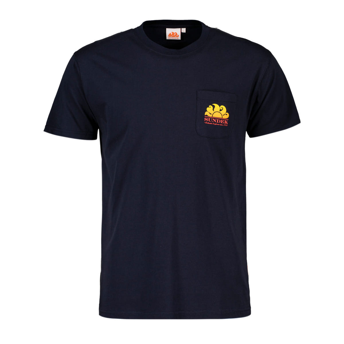 T-SHIRT POCKET RETRO LOGO