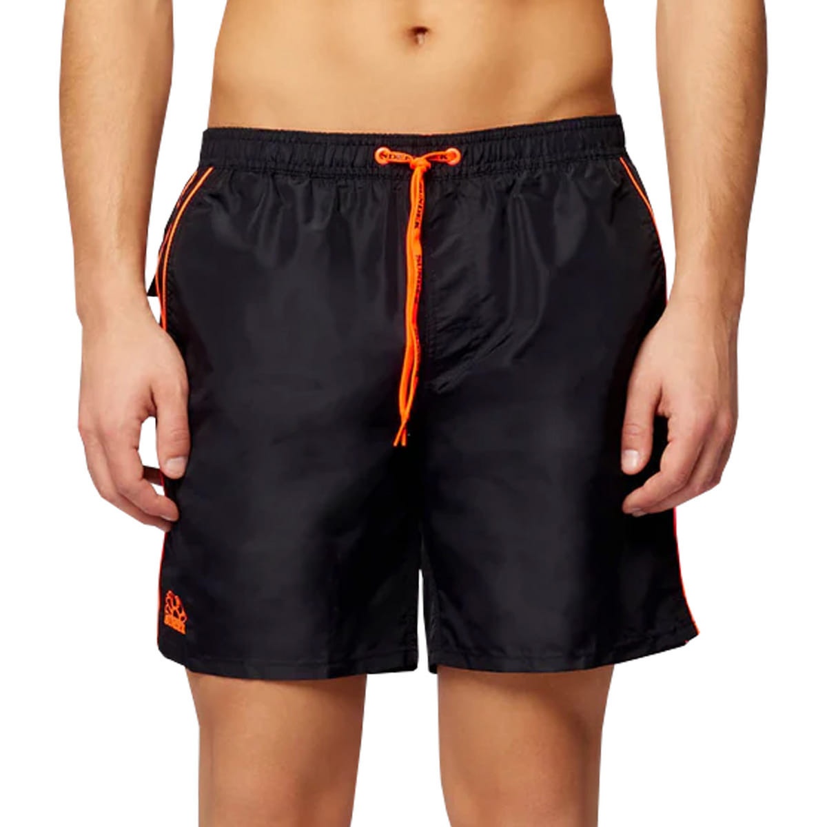 BOXER MARE MEDIO CON ELASTICO E PIPING
