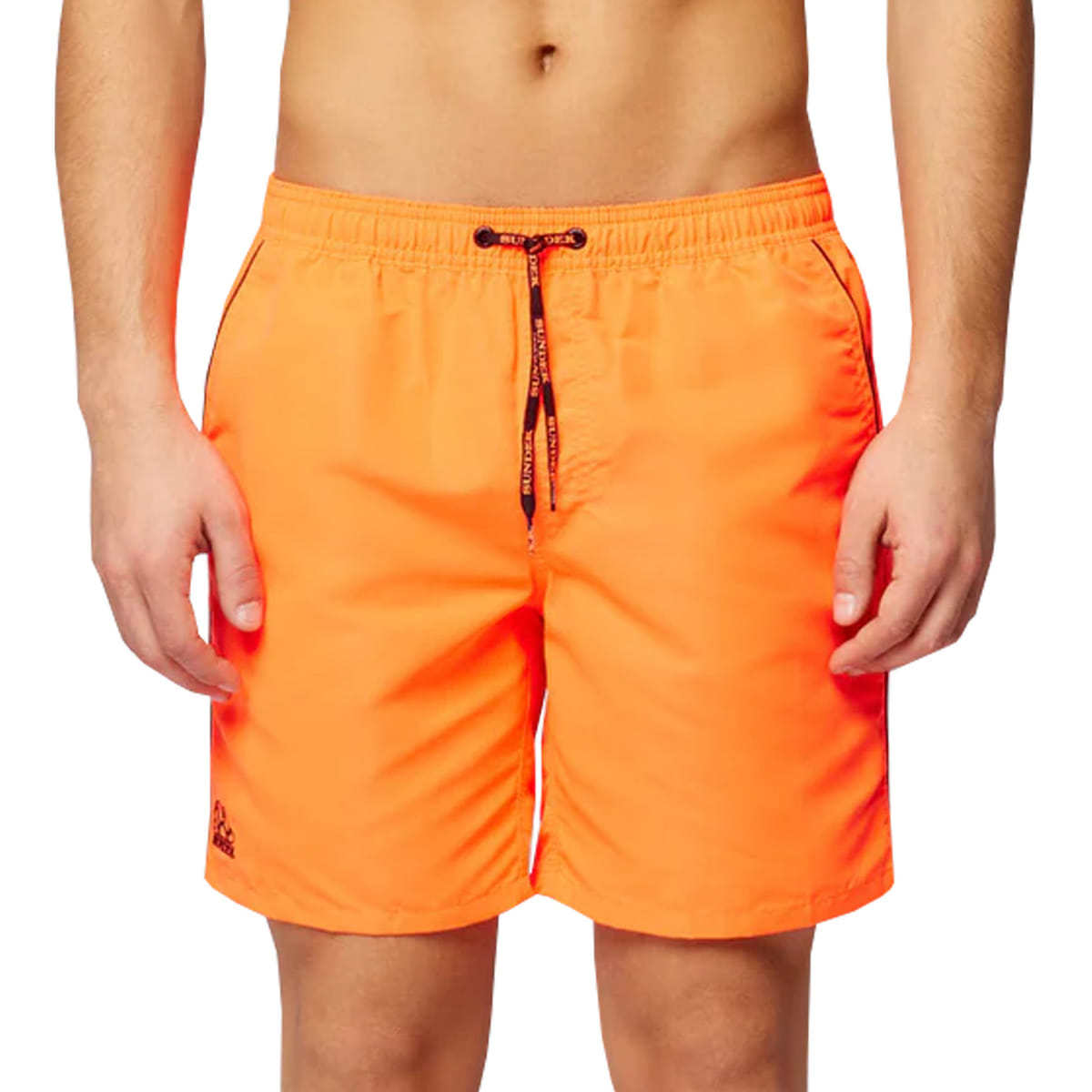 BOXER MARE MEDIO CON ELASTICO E PIPING