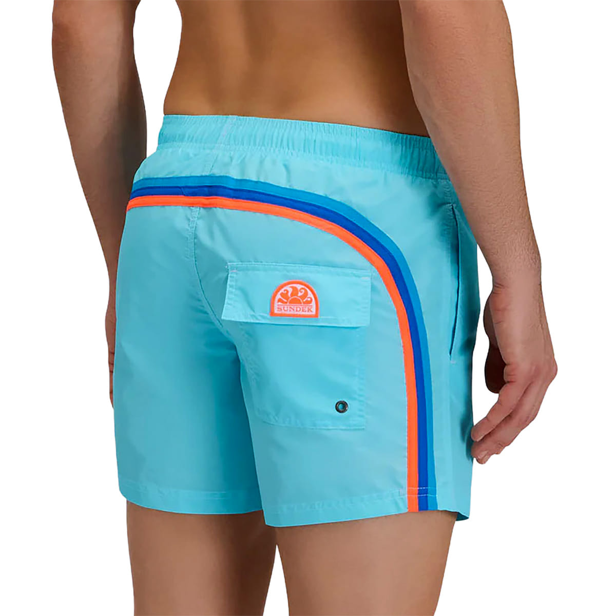 BOXER MARE TAFETTA ELASTICO 14 INCH