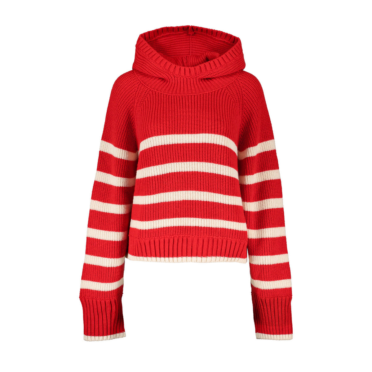 MAGLIONE CON CAPPUCCIO COSTA INGLESE LANA DONNA