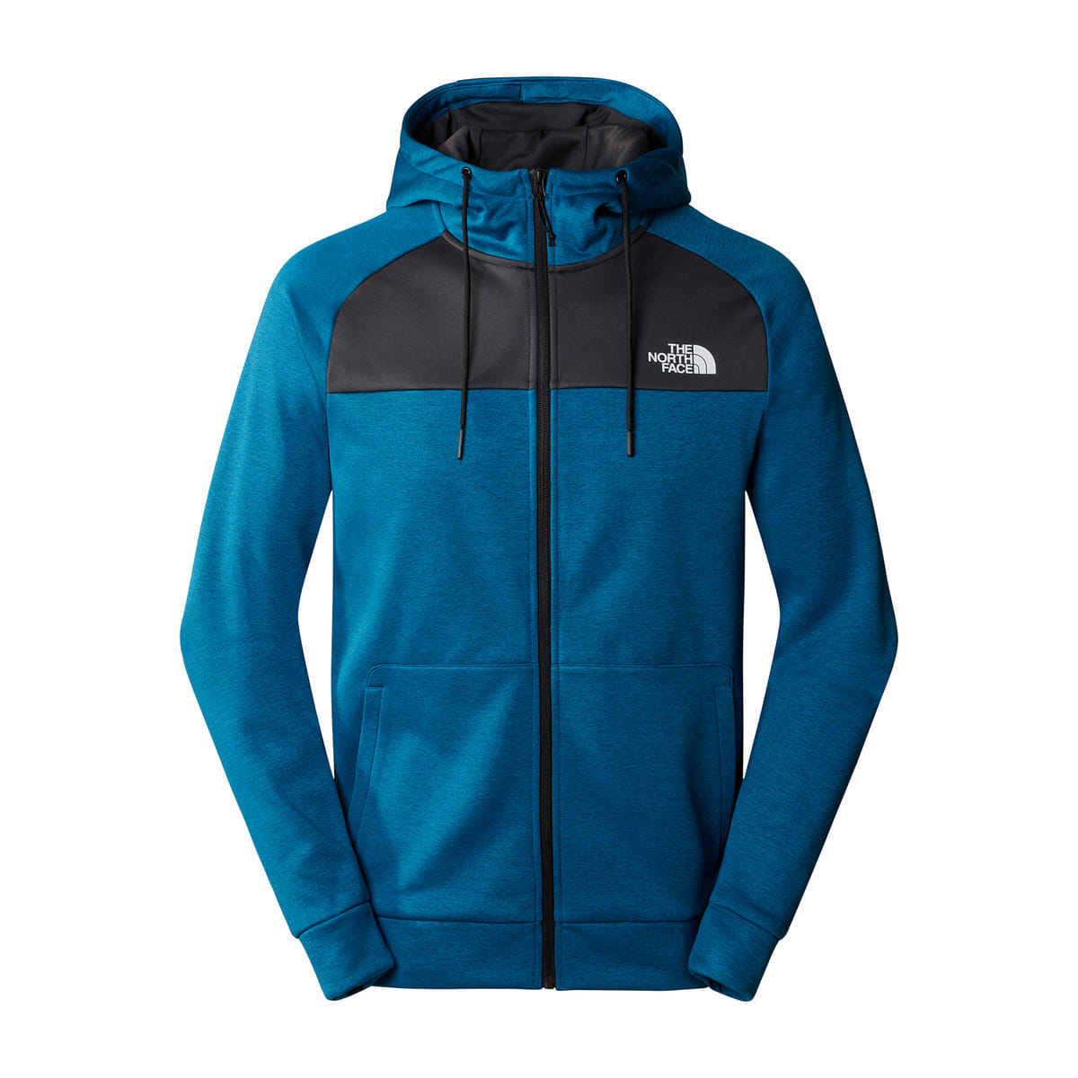 FELPA FULL ZIP CON CAPPUCCIO REAXION