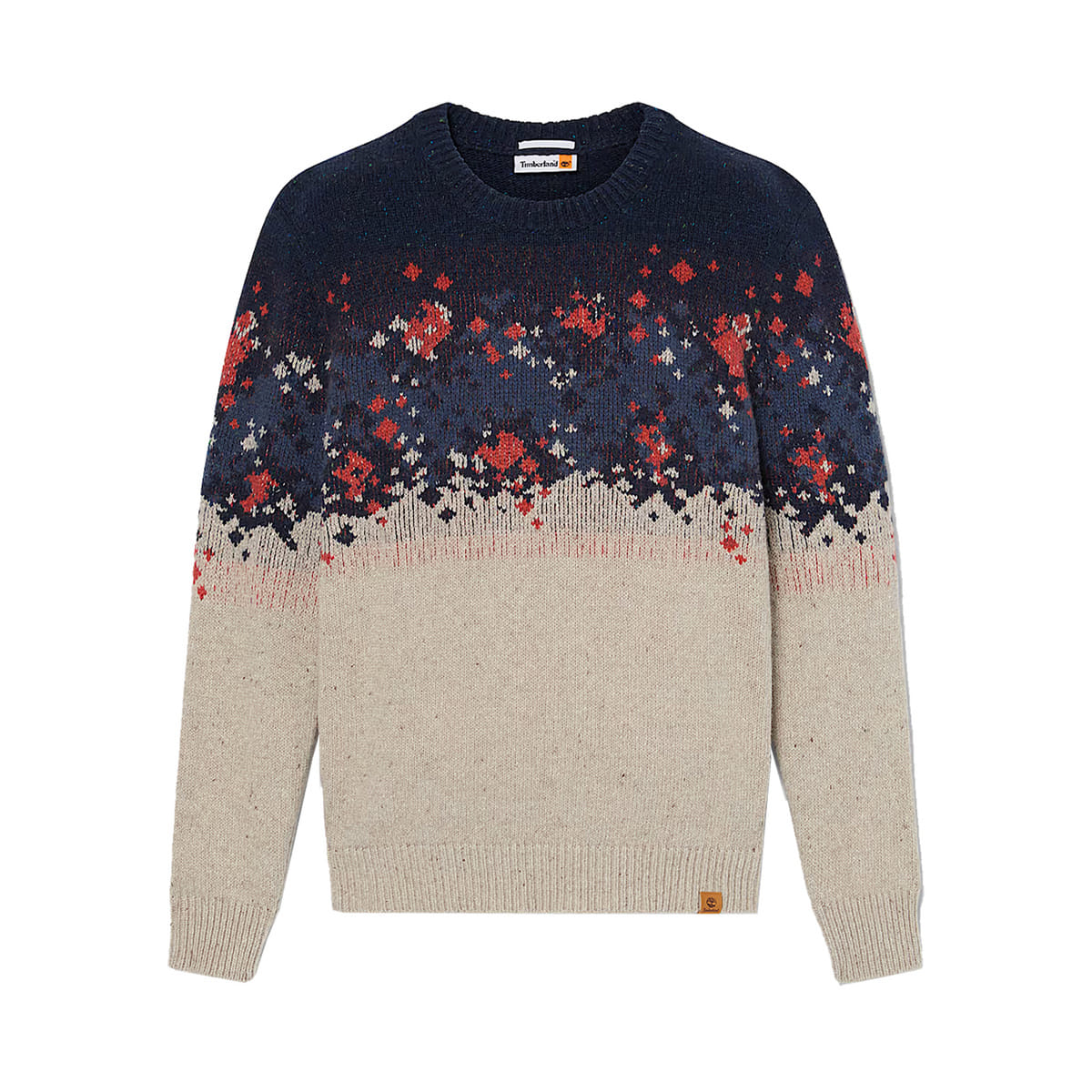 MAGLIONE GIROCOLLO NORVEGESE FAIRISLE