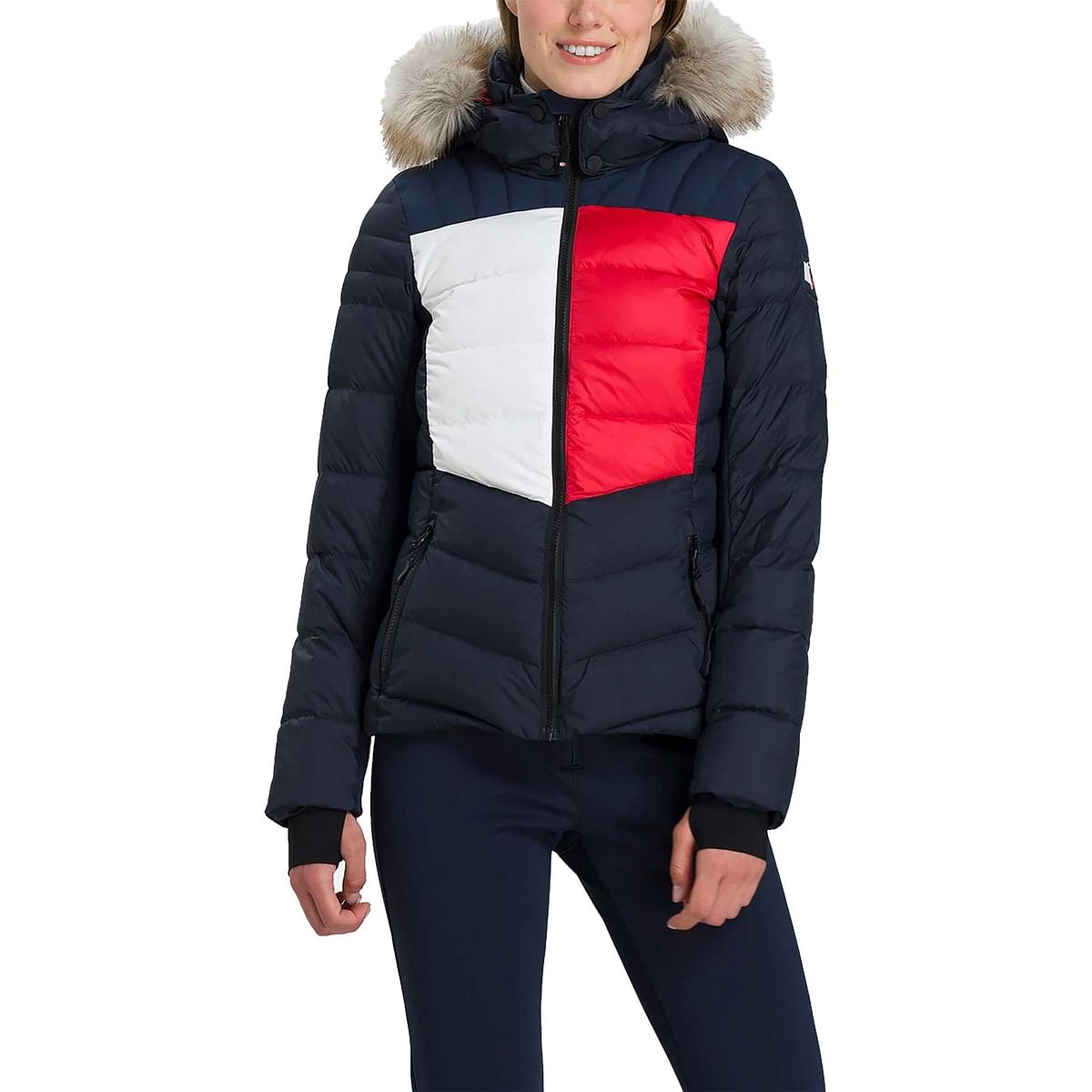 GIACCA IN PIUMA FLAG DONNA