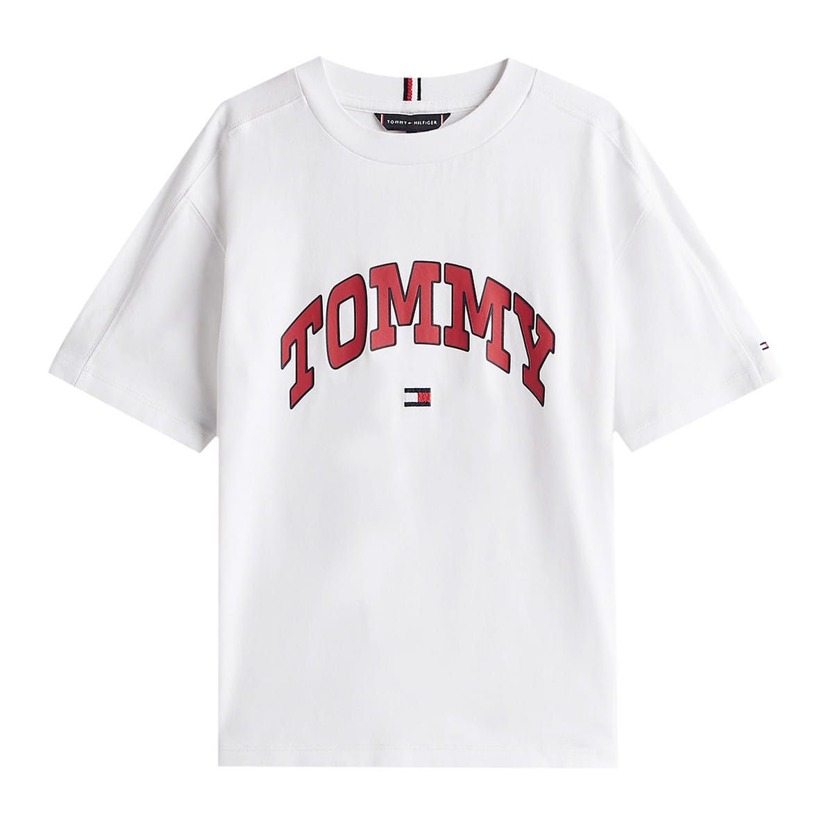 T-SHIRT VARSITY SCRITTA BAMBINO