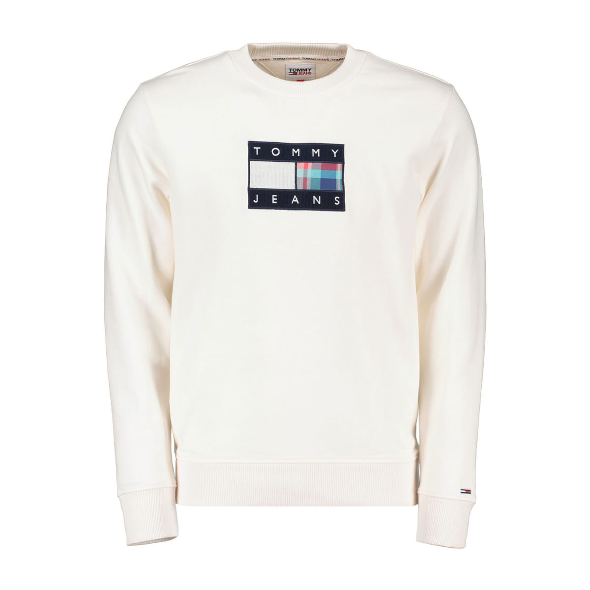 FELPA GIROCOLLO LOGO TARTAN