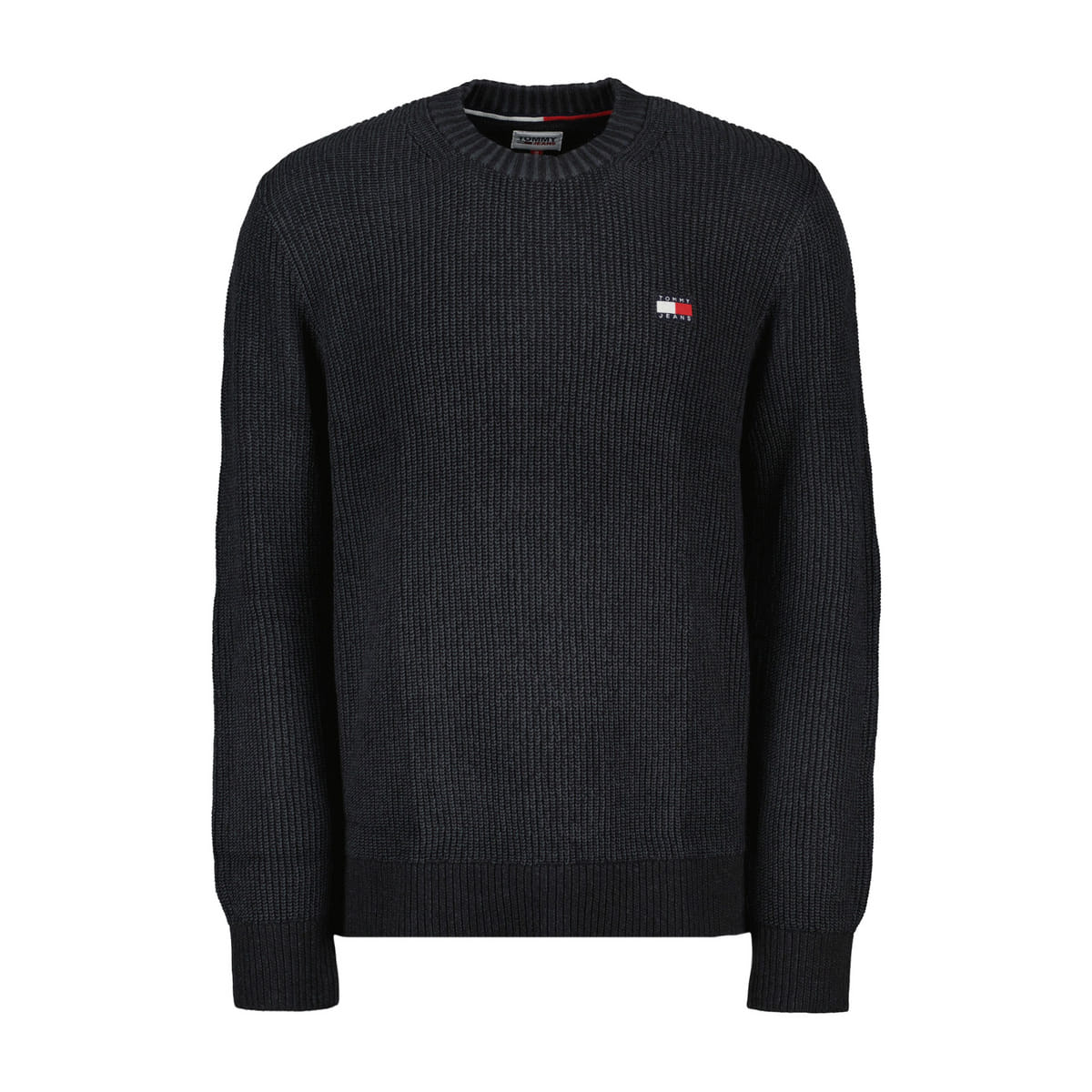 MAGLIONE GIROCOLLO IN COTONE A COSTE