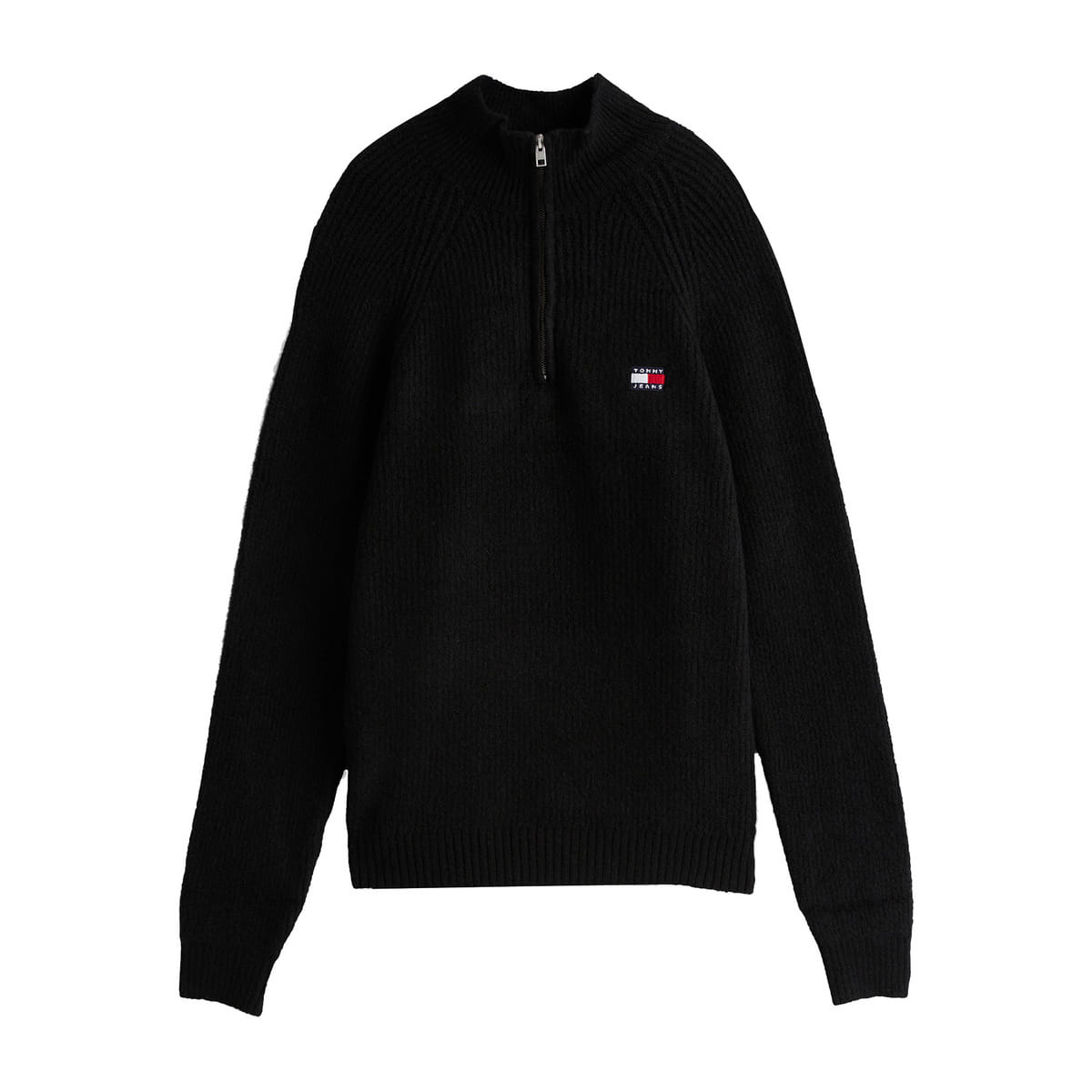 MAGLIONE MEZZA ZIP MANICA RAGLAN