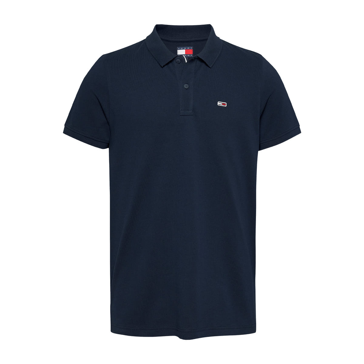 POLO A MANICA CORTA TOMMY FLAG