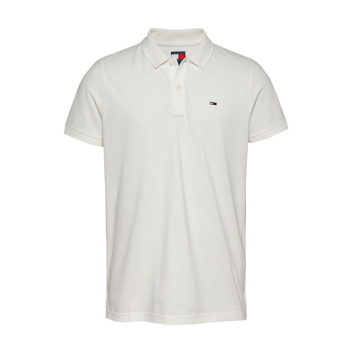 POLO A MANICA CORTA TOMMY FLAG