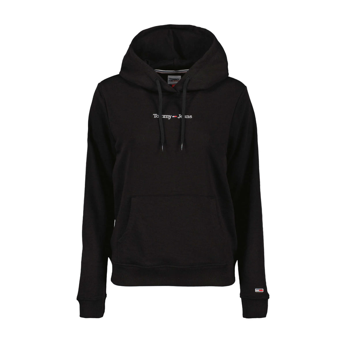 FELPA CAPPUCCIO SERIF LINEAR LOGO DONNA