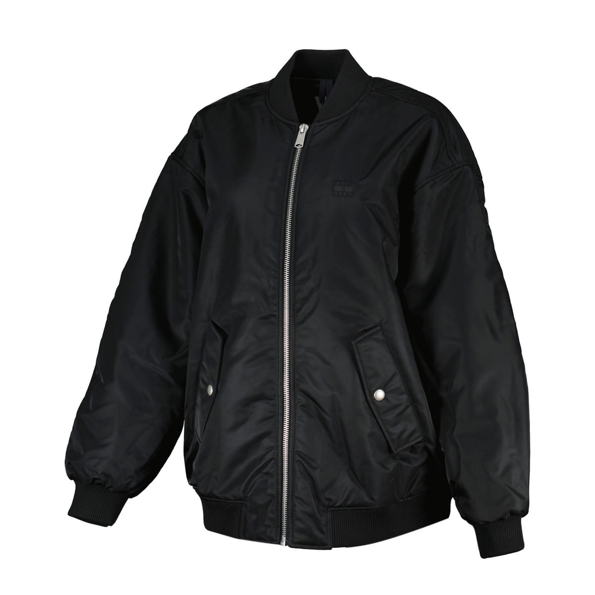 GIACCA BOMBER OVERSIZE LOGO RETRO DONNA