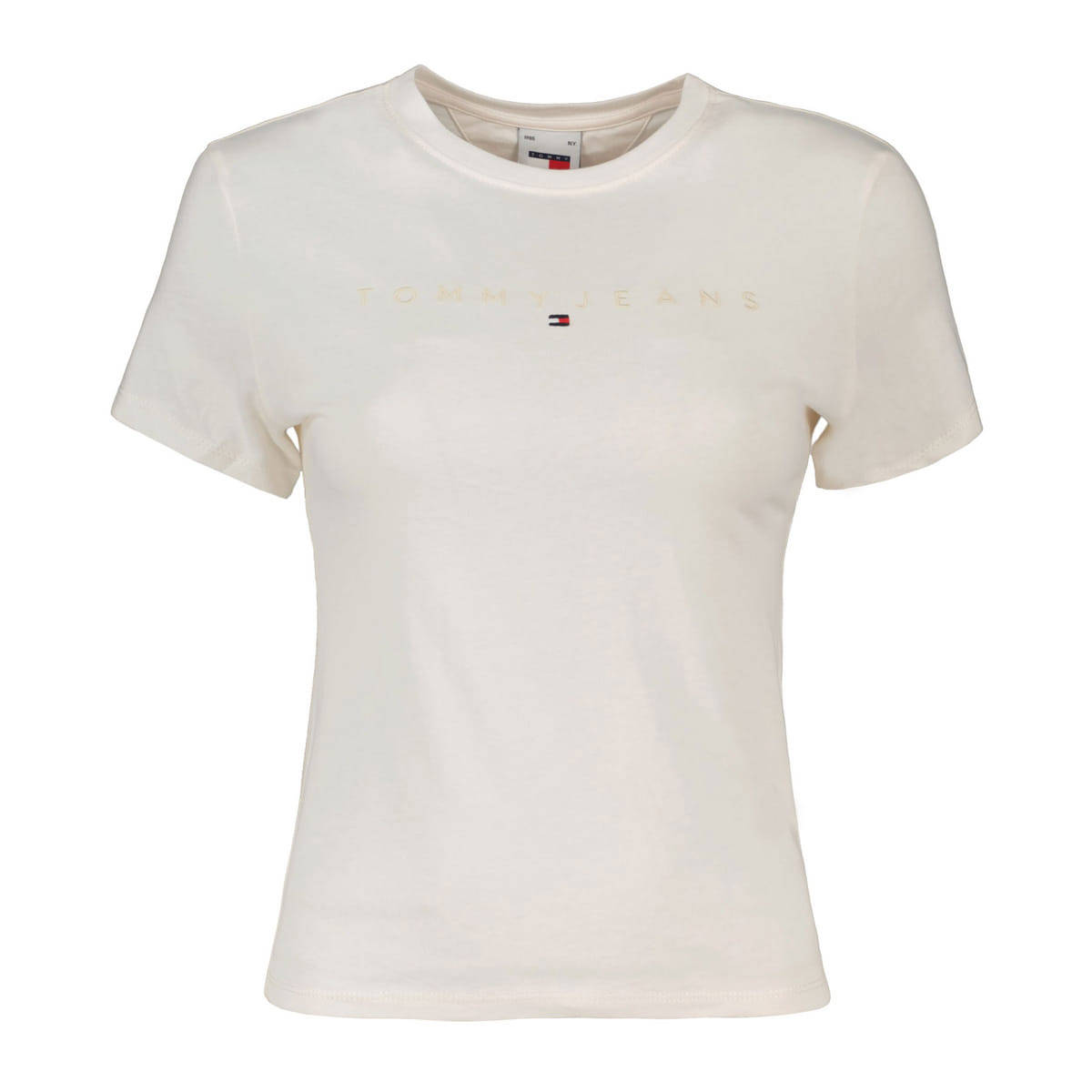 T-SHIRT SLIM LINEAR LOGO DONNA