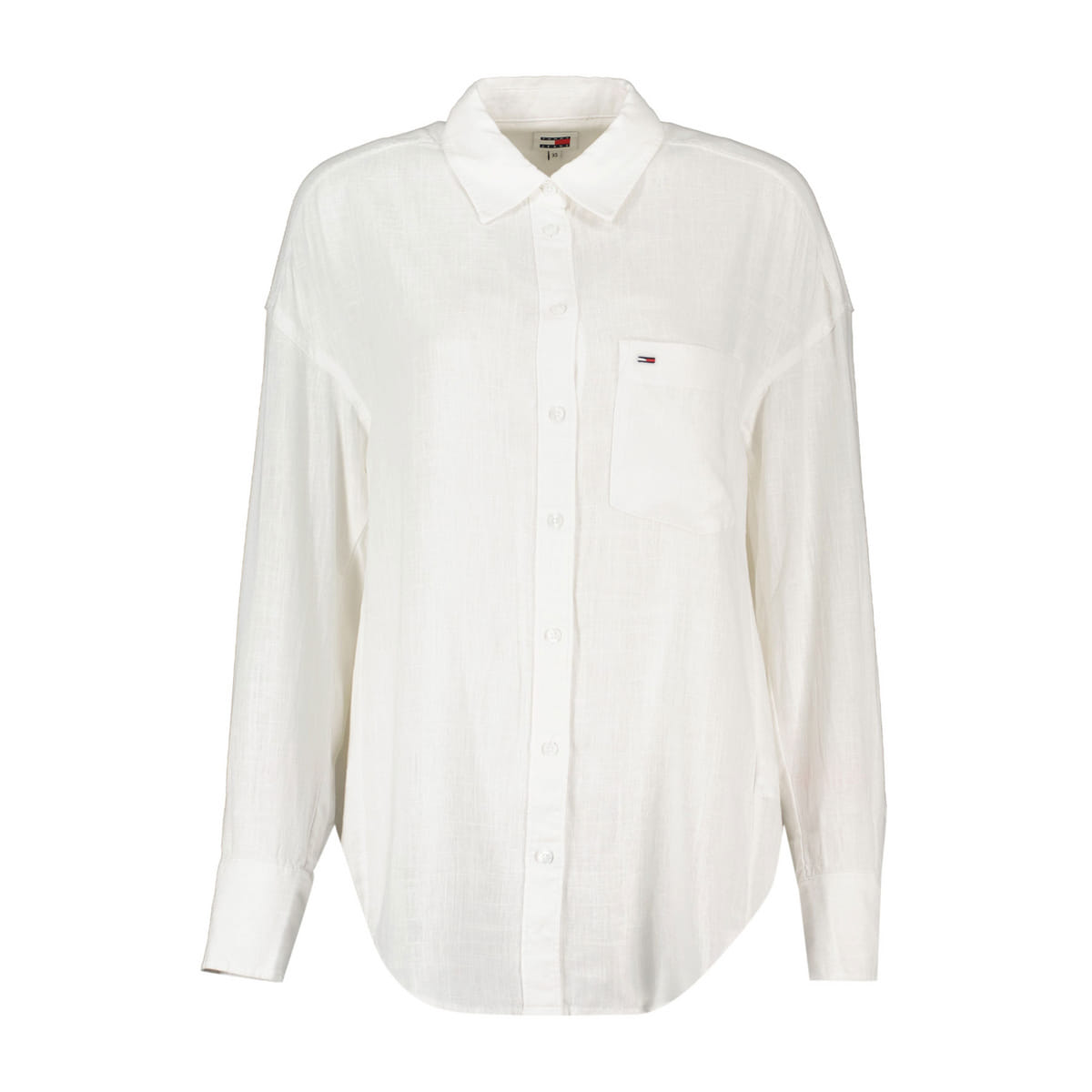 CAMICIA OVER IN VISCOSA E LINO DONNA