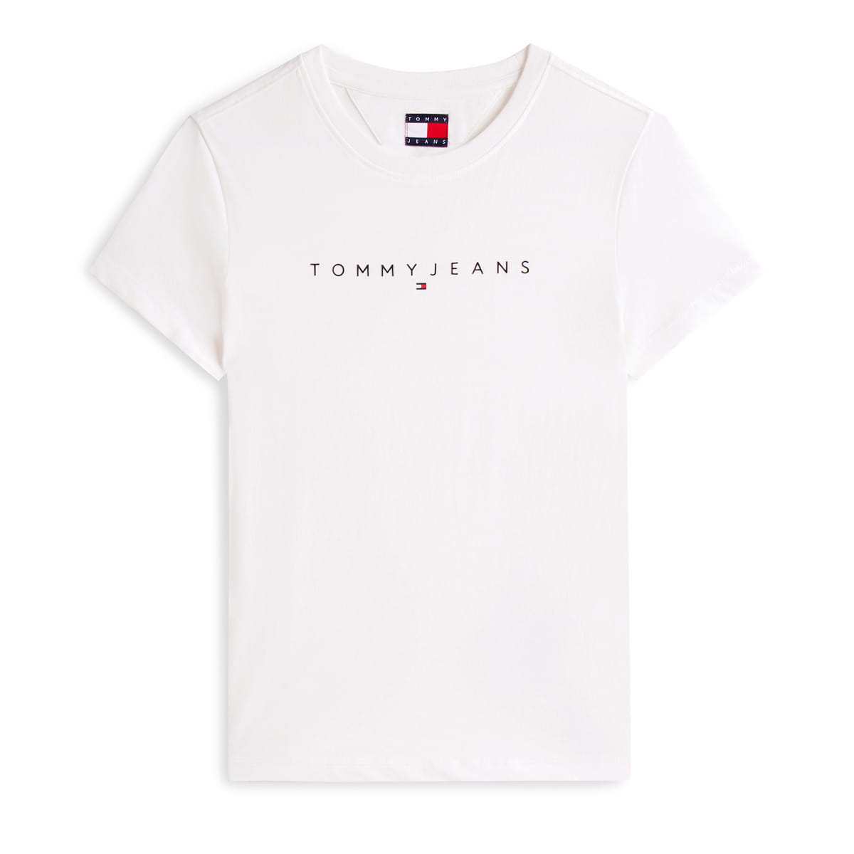 T-SHIRT LINEAR LOGO DONNA