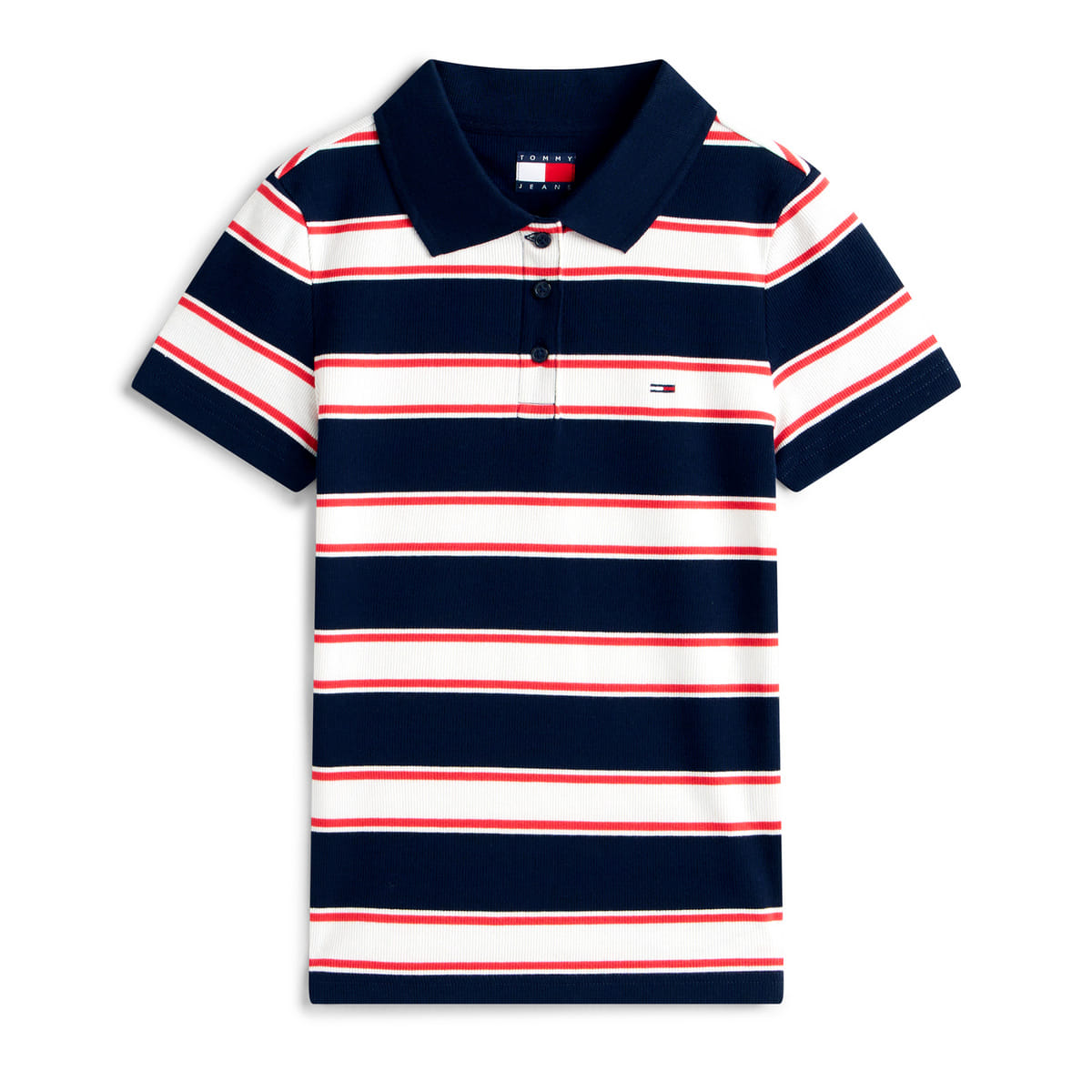 POLO SLIM RIB DONNA