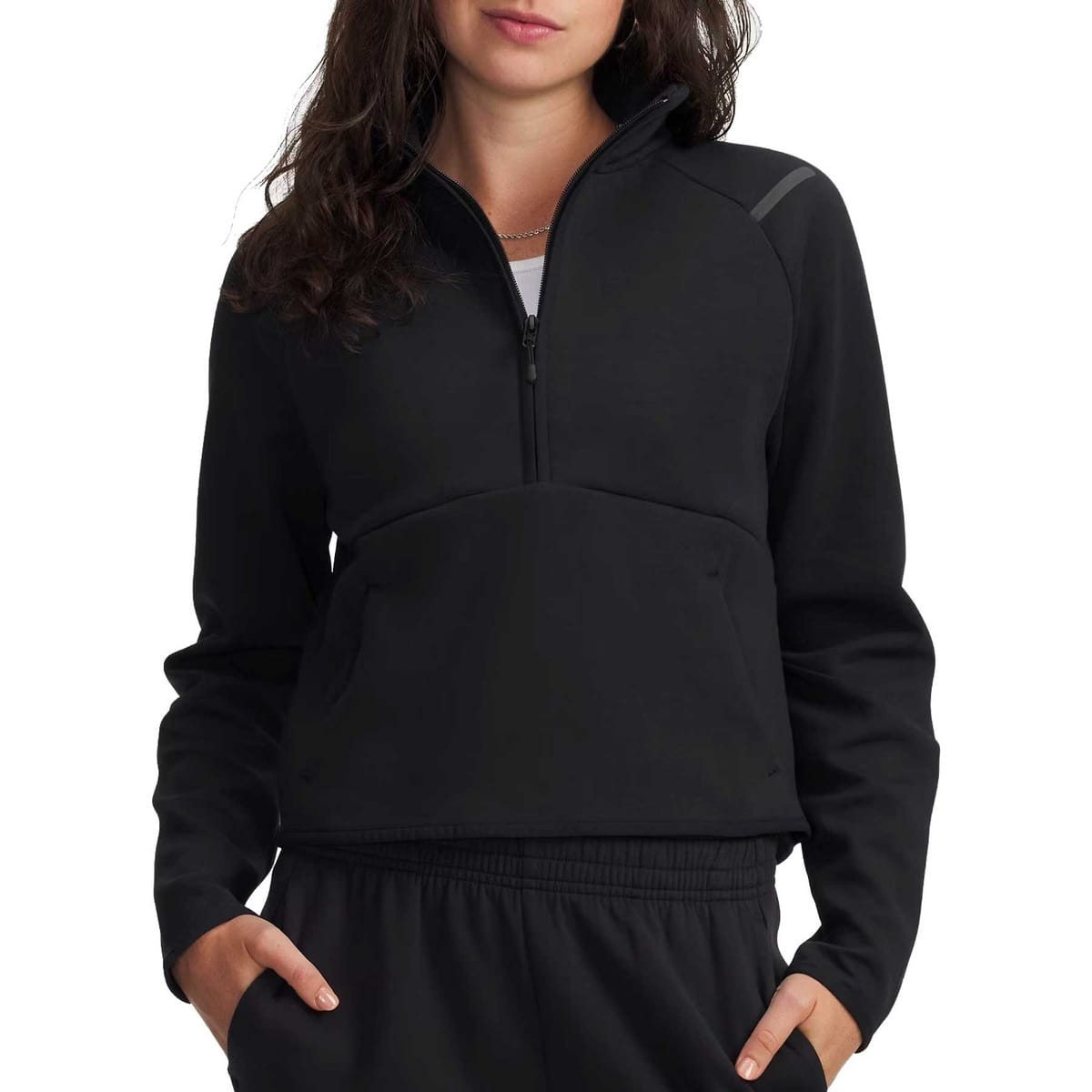 FELPA 1/2 ZIP UNSTOPPABLE FLEECE DONNA