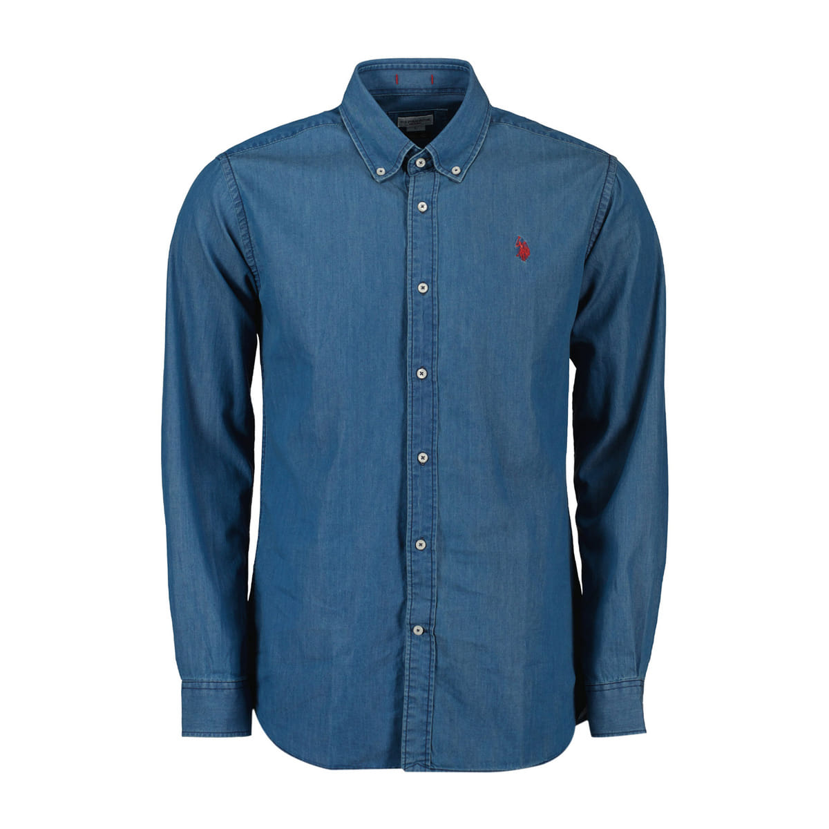 CAMICIA SLIM COLLO B.D. DENIM TWILL