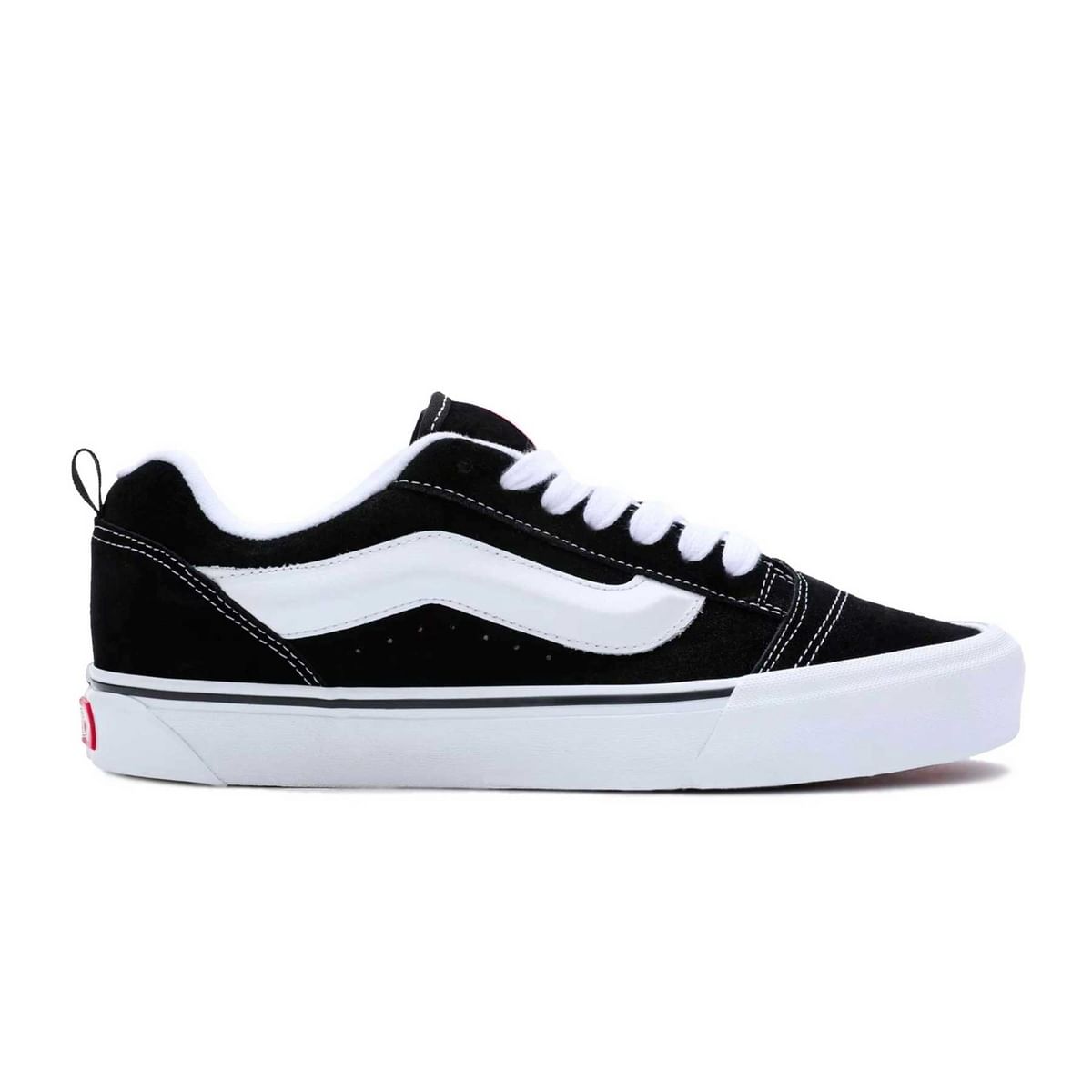 VANS - KNU SKOOL - 047284101_6BT - BLACK/TRUE WHIT - Tutte - Sneaker -  Scarpe