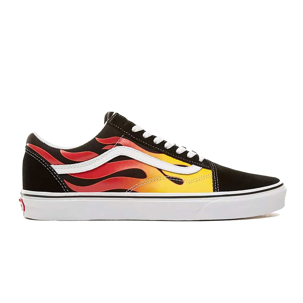 VANS OLD SKOOL FLAME 041217201 PHN FLAME BLACK B Tutte Sneaker Scarpe