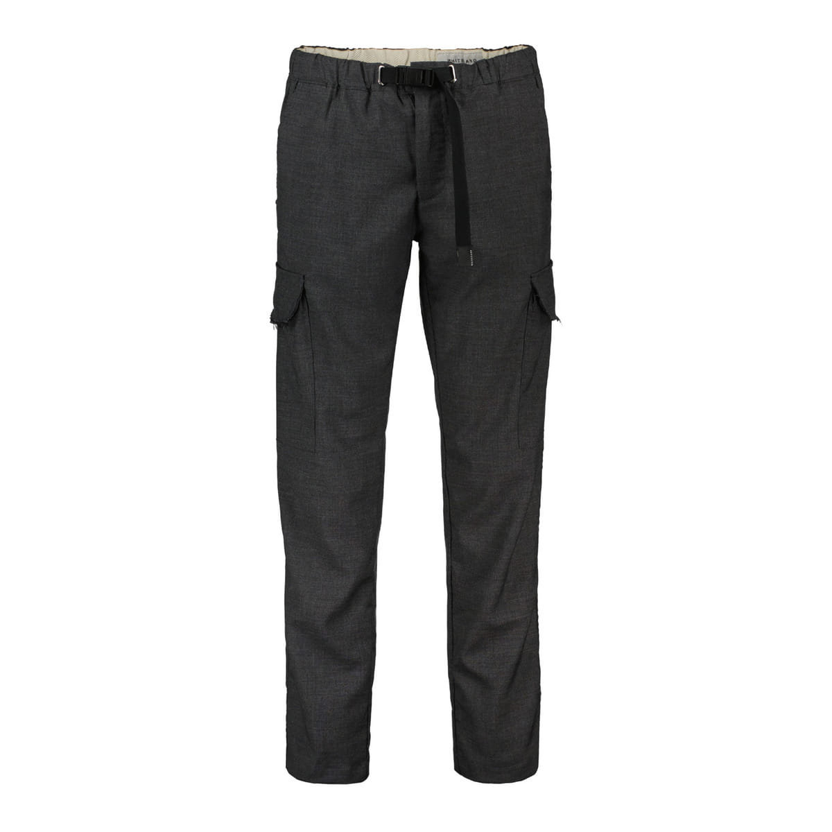 PANTALONE CARGO EFFETTO LANA TAGLIO VIVO