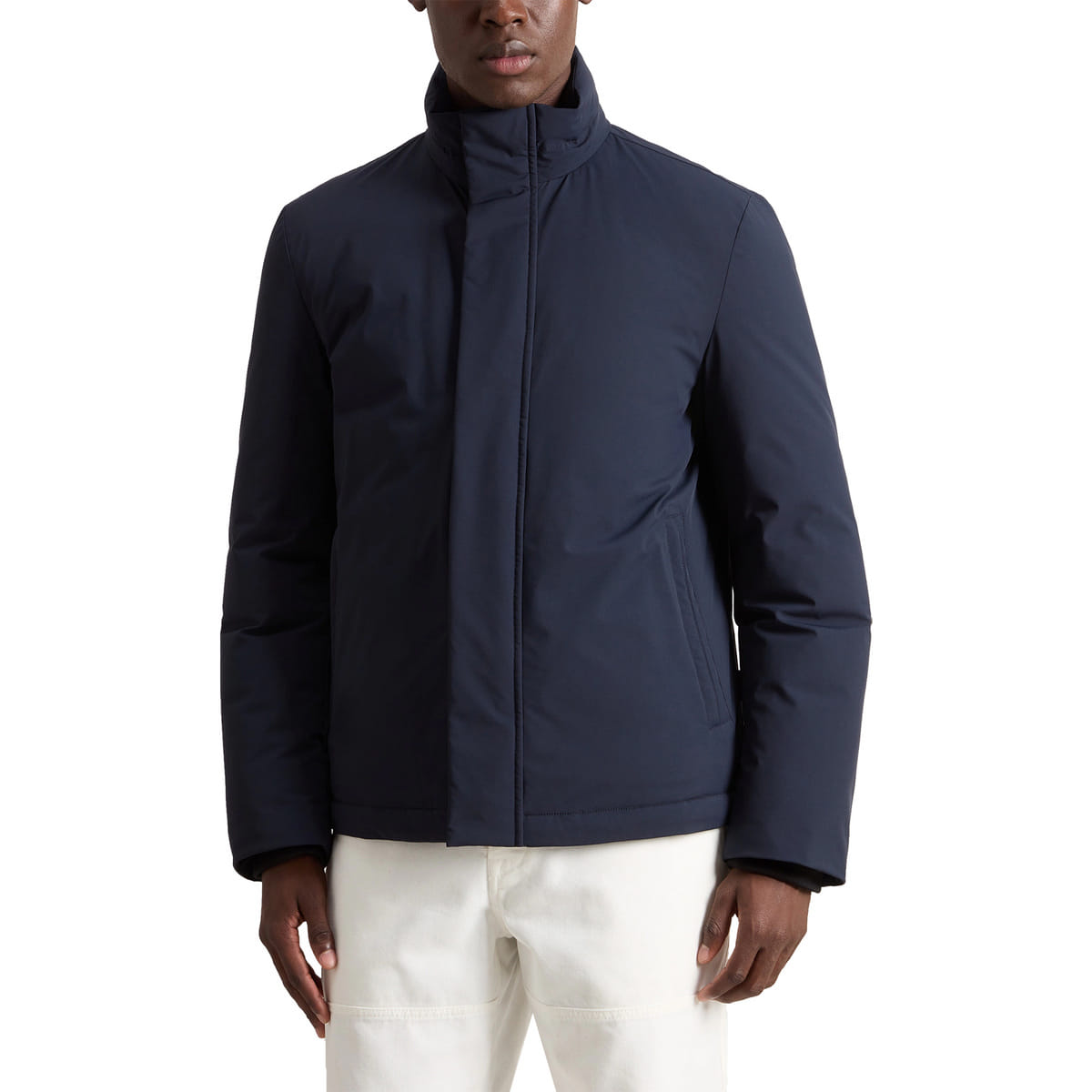 GIACCA CON CAPPUCCIO STRETCH