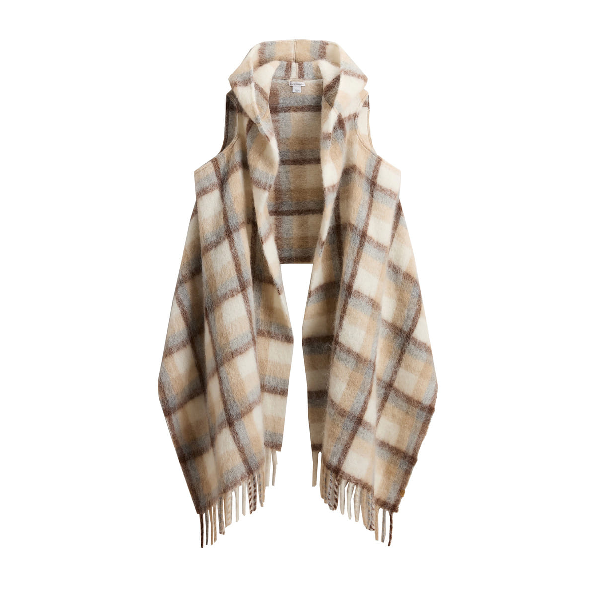 CAPPA HOODED CAPE ALPACA MOHAIR DONNA