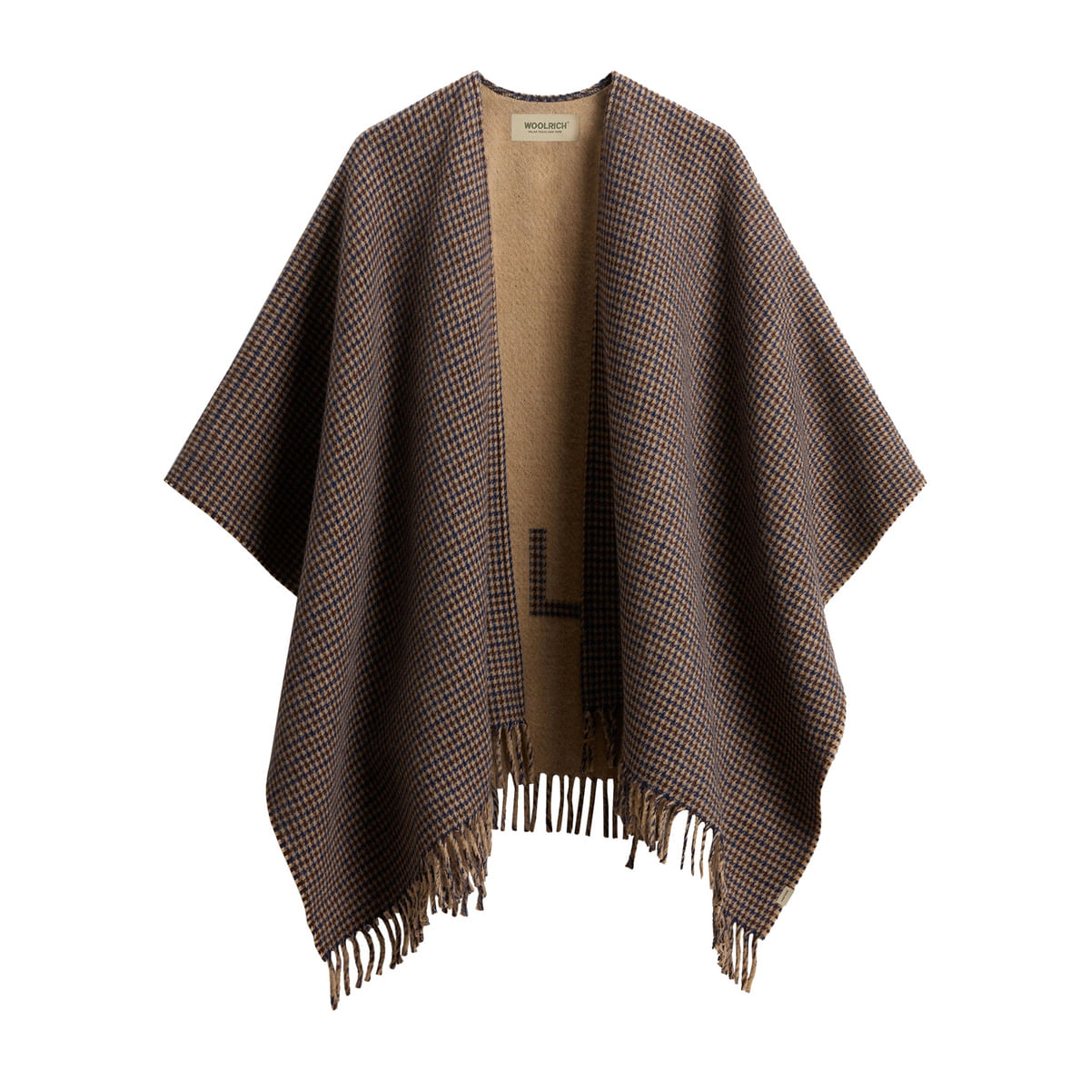 CAPPA PLAID LOGO DONNA