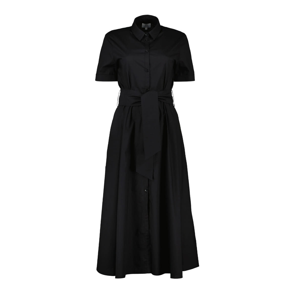 ABITO CHEMISIER IN POPELINE CON CINTURA DONNA