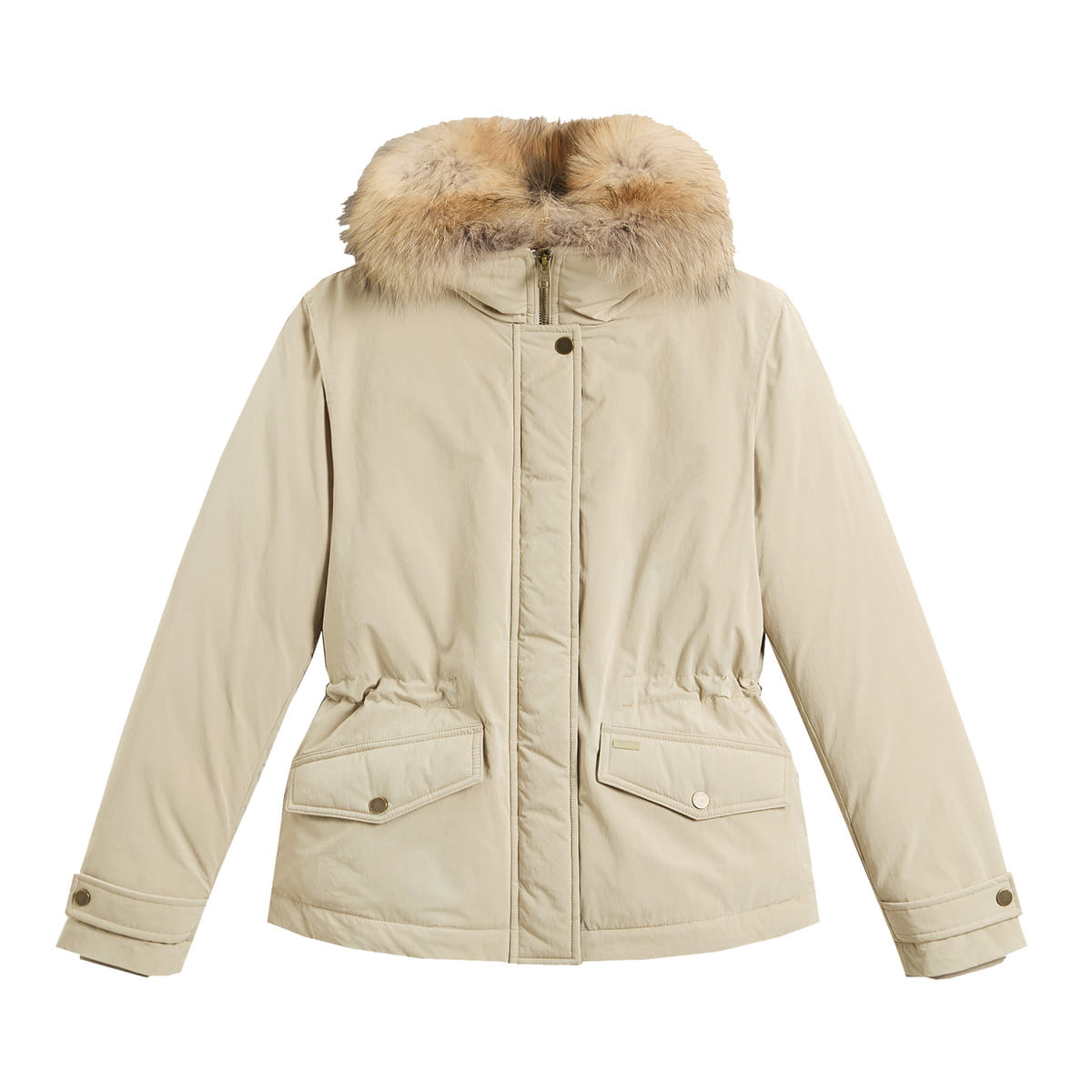 PARKA CORTO CON PELLICCIA RACOON GRACE DONNA