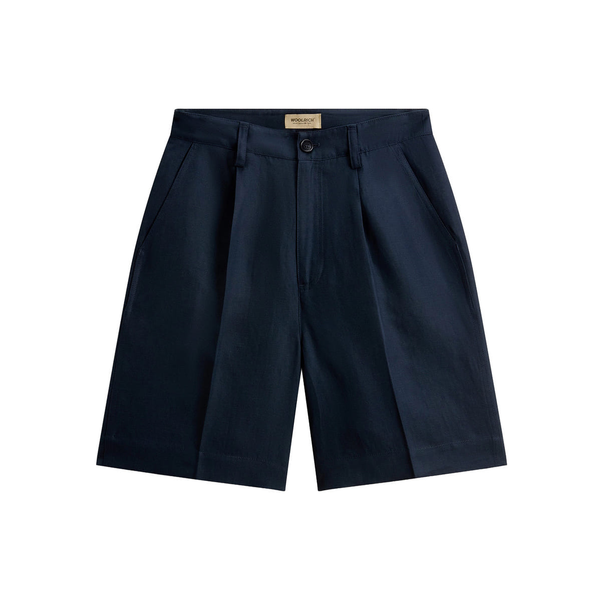 SHORT IN VISCOSA E LINO DONNA